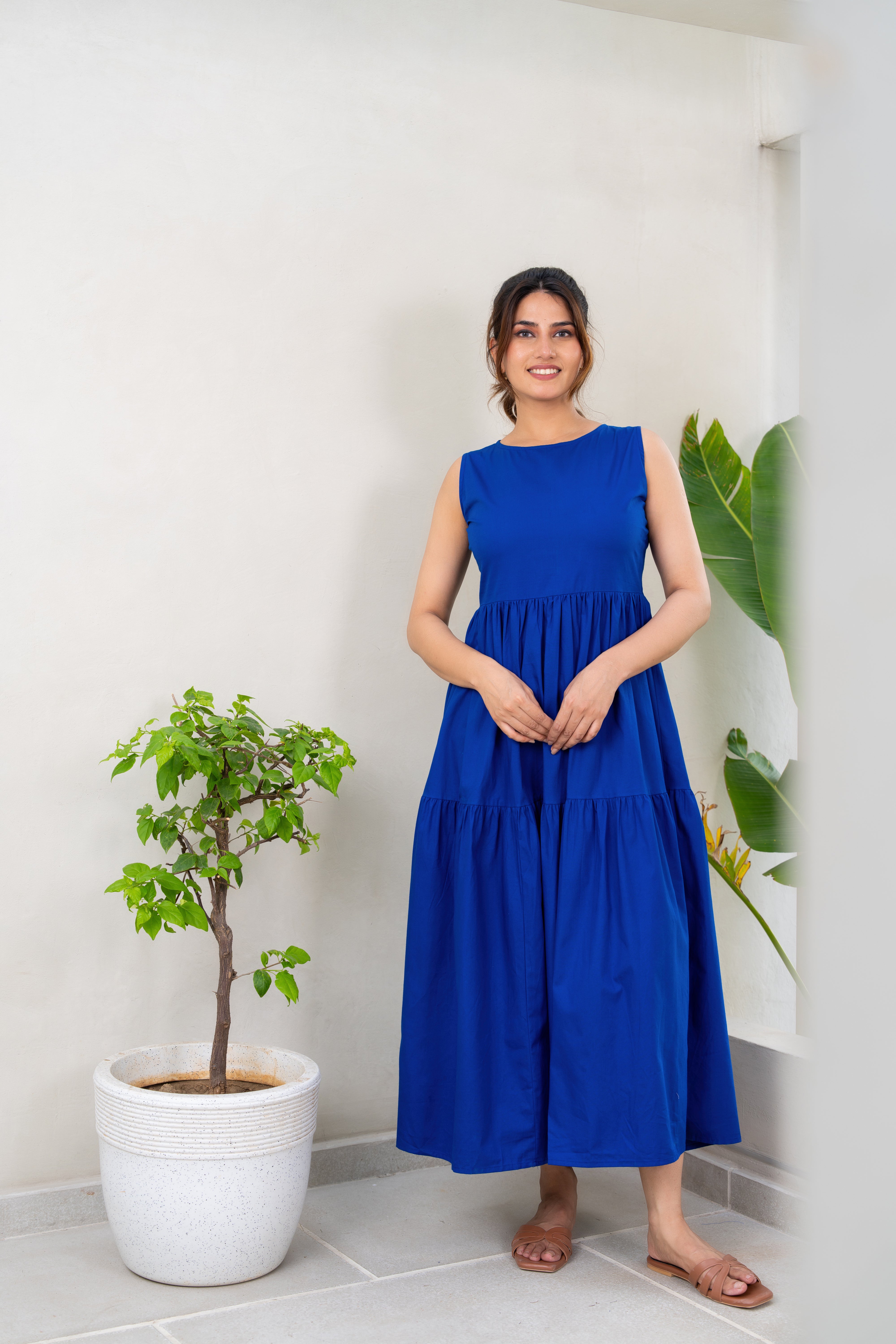 Maxi Dress Long for Women - Royal Blue Summer Maxi LabelbyAnuja Maxi Dress Long for Women - Royal Blue Summer Maxi LabelbyAnuja