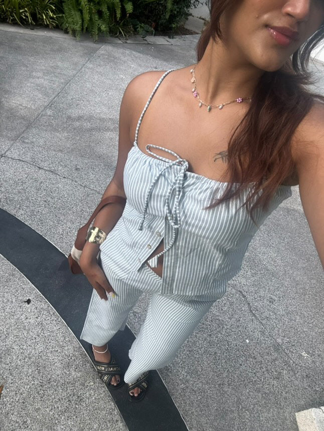 Stripe Dori Pants
