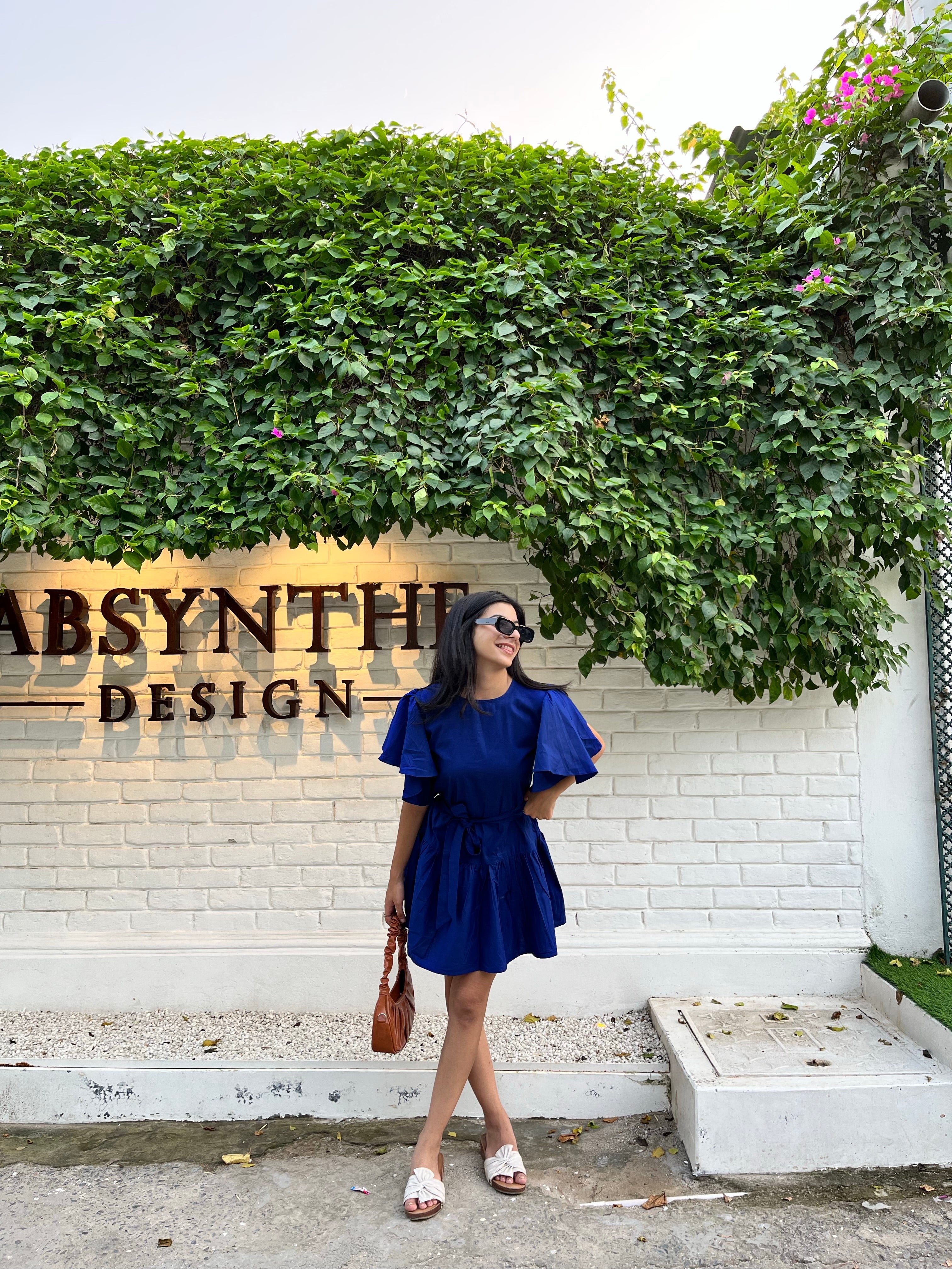 Blue Ivana Dress – Stylish Women Dresses – LabelbyAnuja Blue Ivana Dress – Stylish Women Dresses – LabelbyAnuja