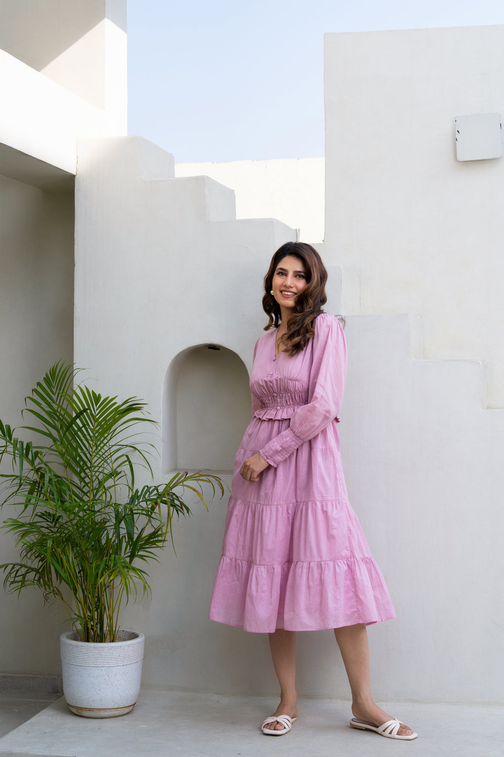 Mulmul Tiered Maxi Dress