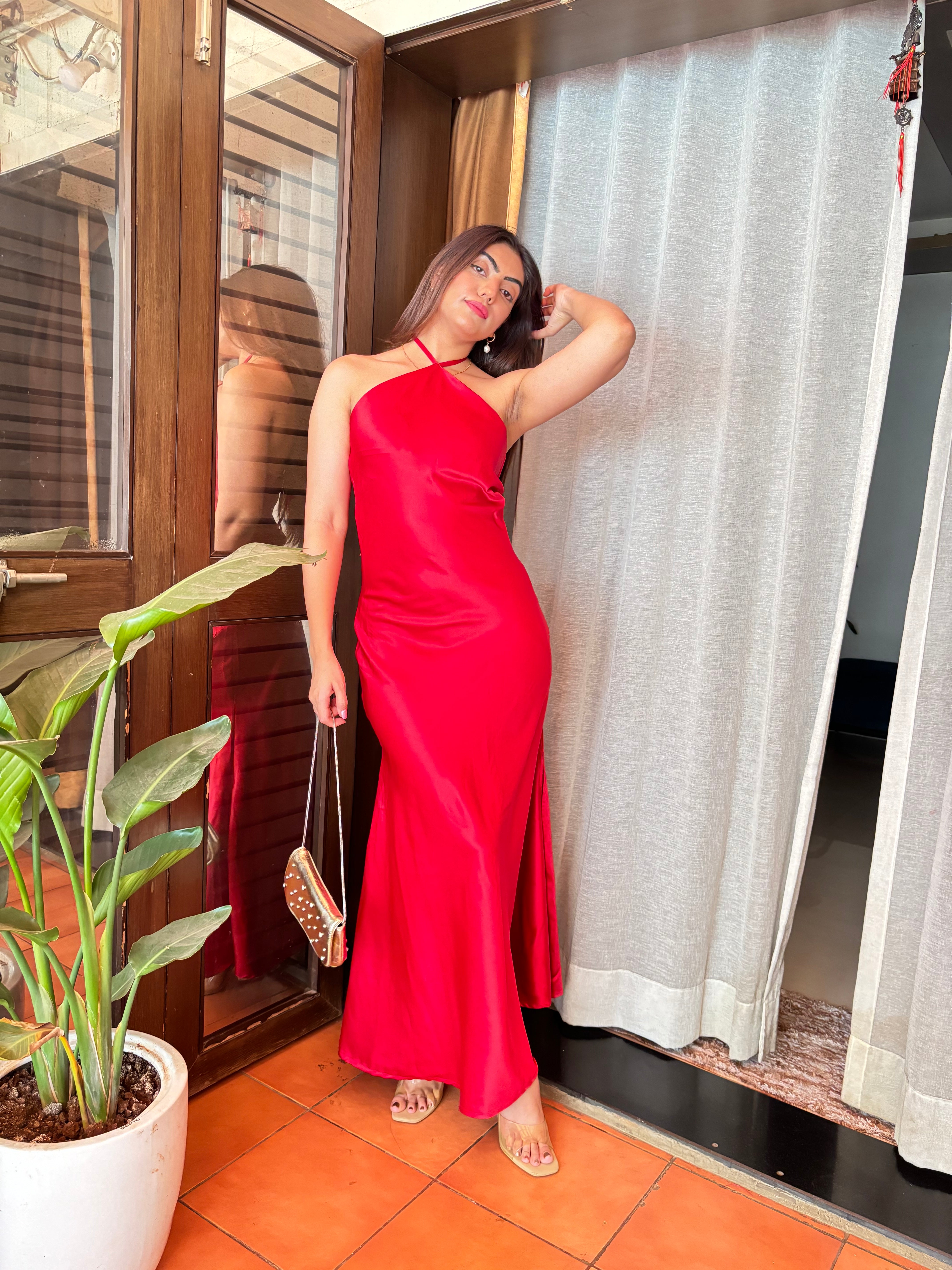 Rose Red Dress
