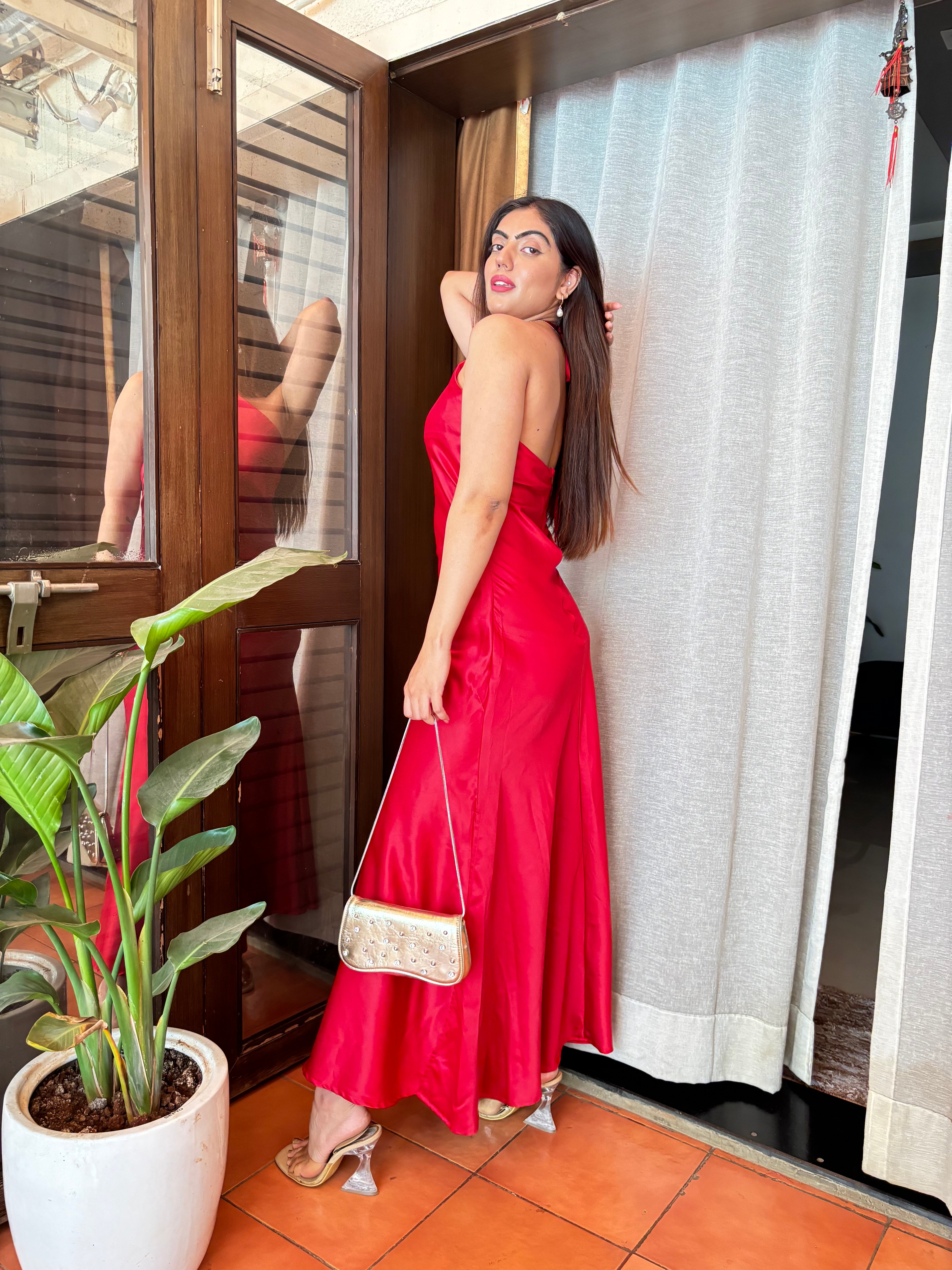 Rose Red Dress