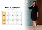 Anya Black Dress