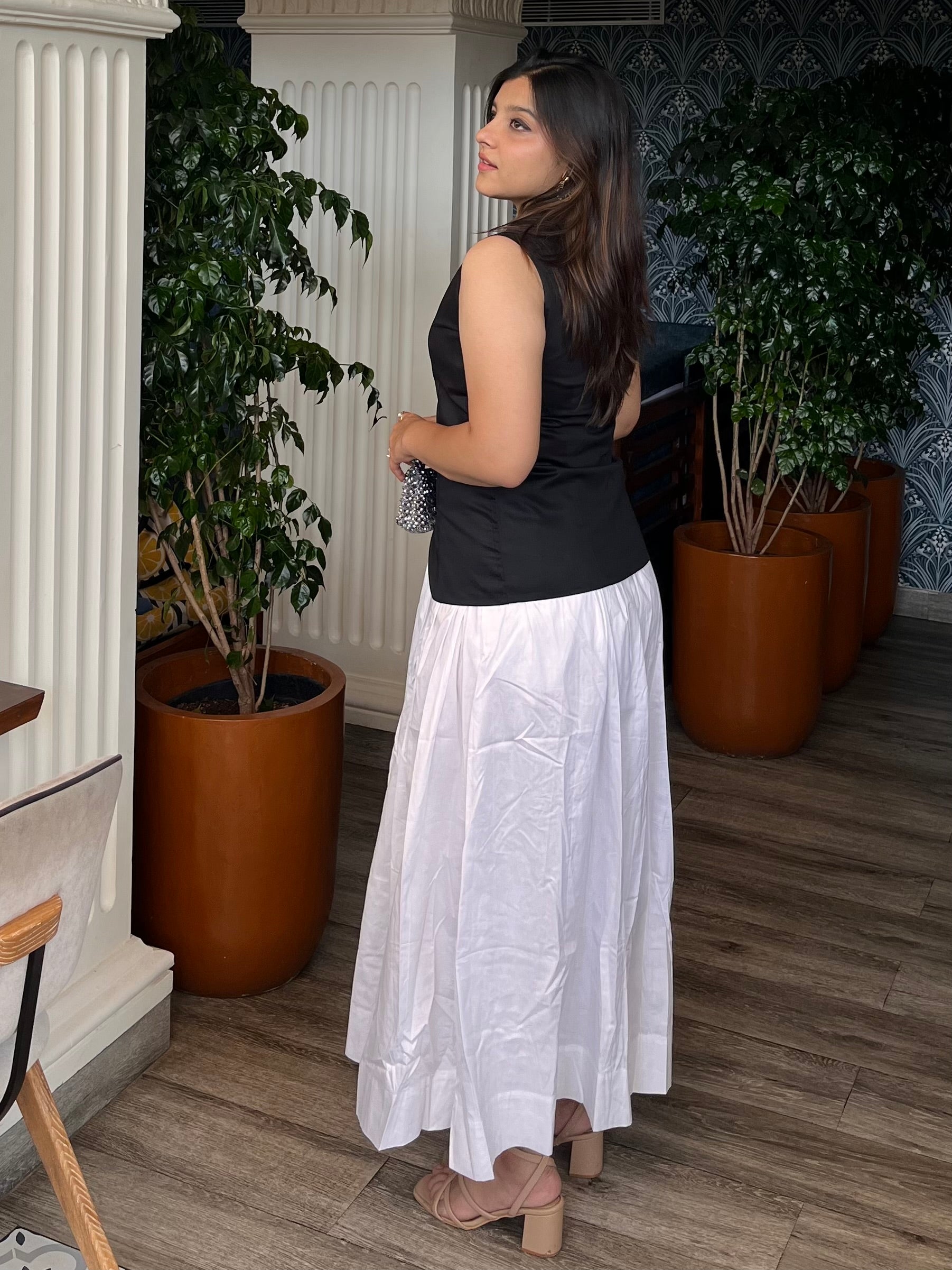 Lina Waist Coat Skirt Set