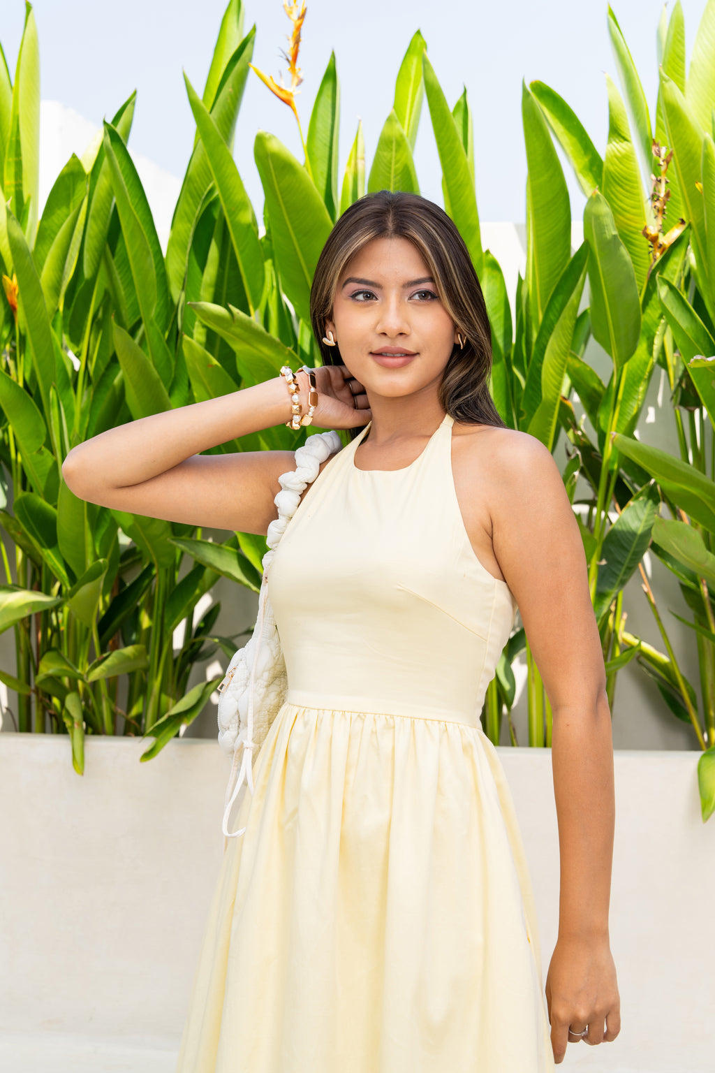 Day dream butter yellow dress