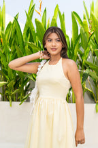 Day dream butter yellow dress