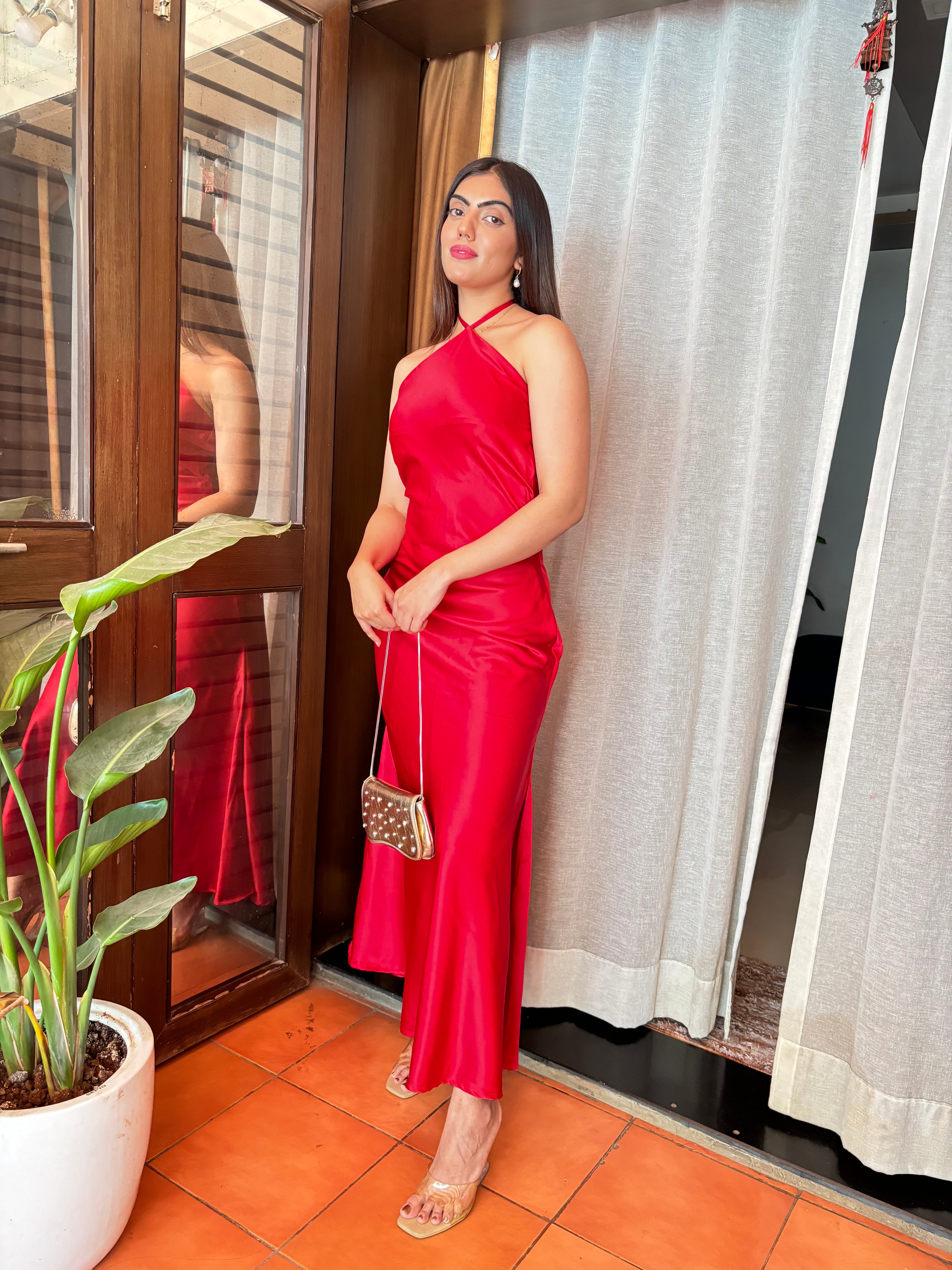 Rose Red Dress