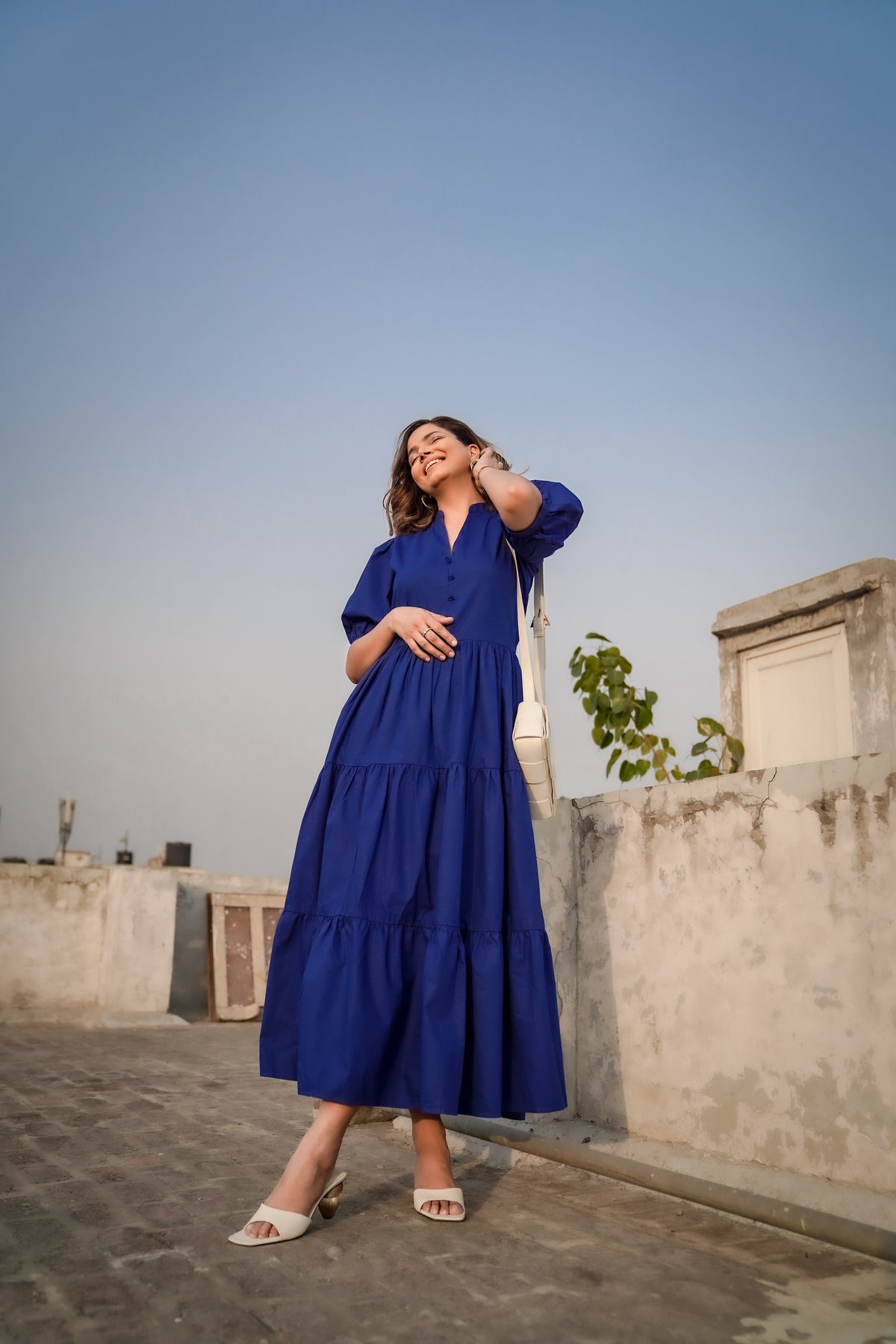 Royal Blue Maxi Dress- Labelbyanuja