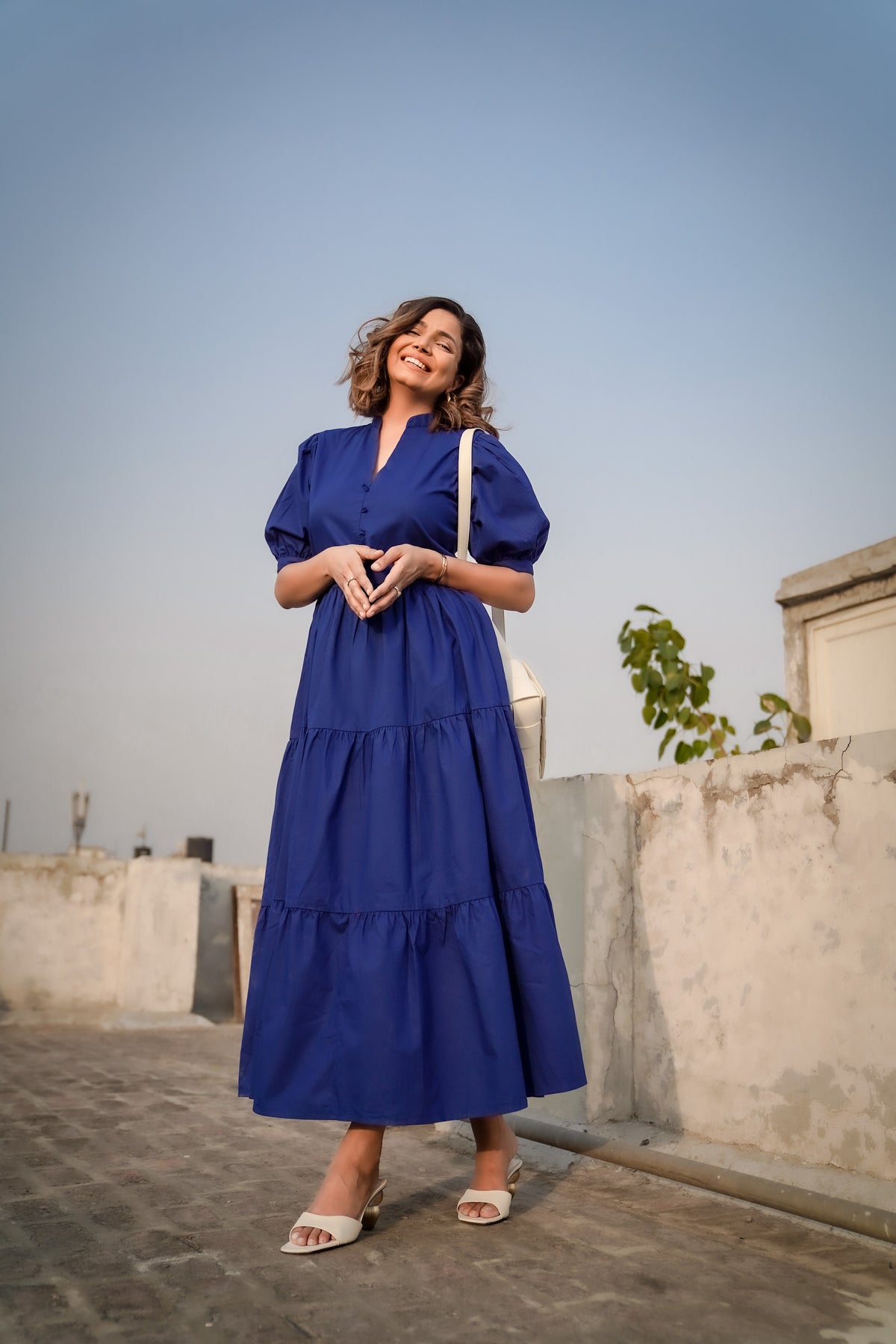 Royal Blue Maxi Dress- Labelbyanuja