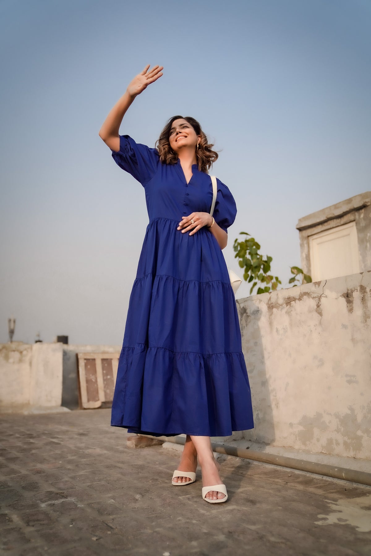 Royal Blue Maxi Dress- Labelbyanuja