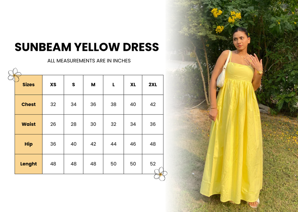 Sunbeam Yellow Dress
