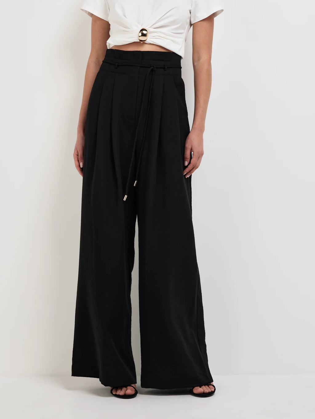 Black Flex High Waist Pants