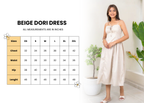 Beige Dori Dress