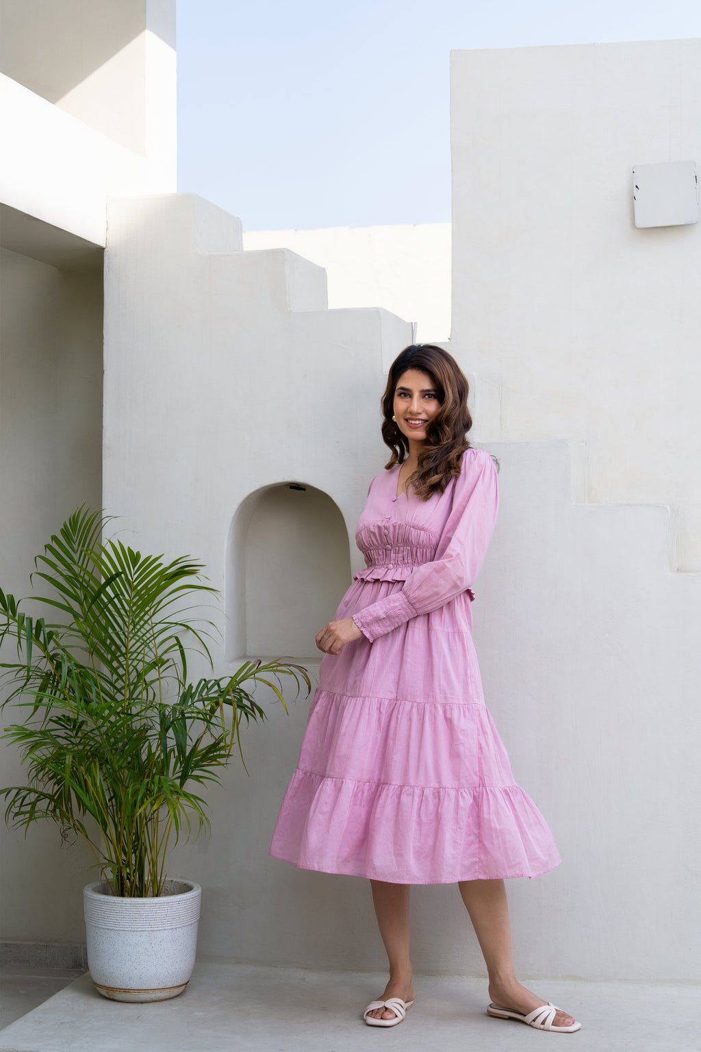 Mulmul Tiered Maxi Dress