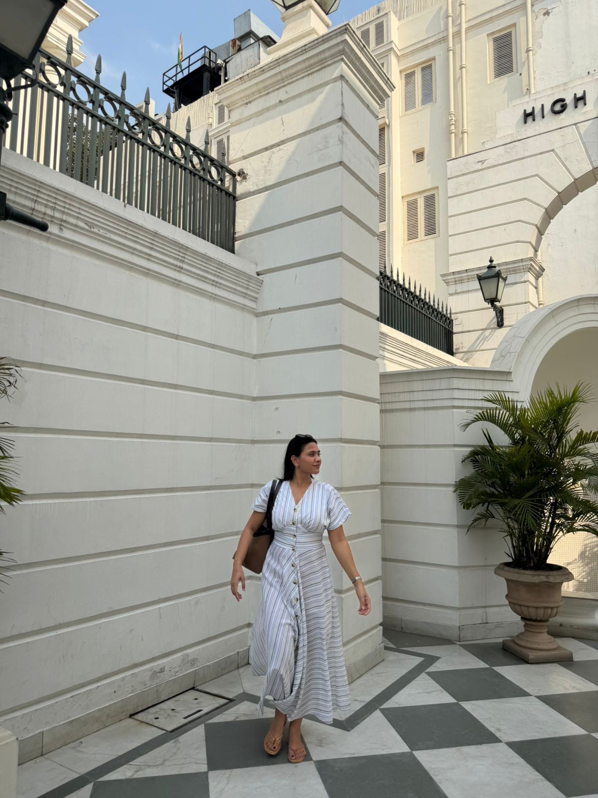Siyara Pleated Maxi Dress