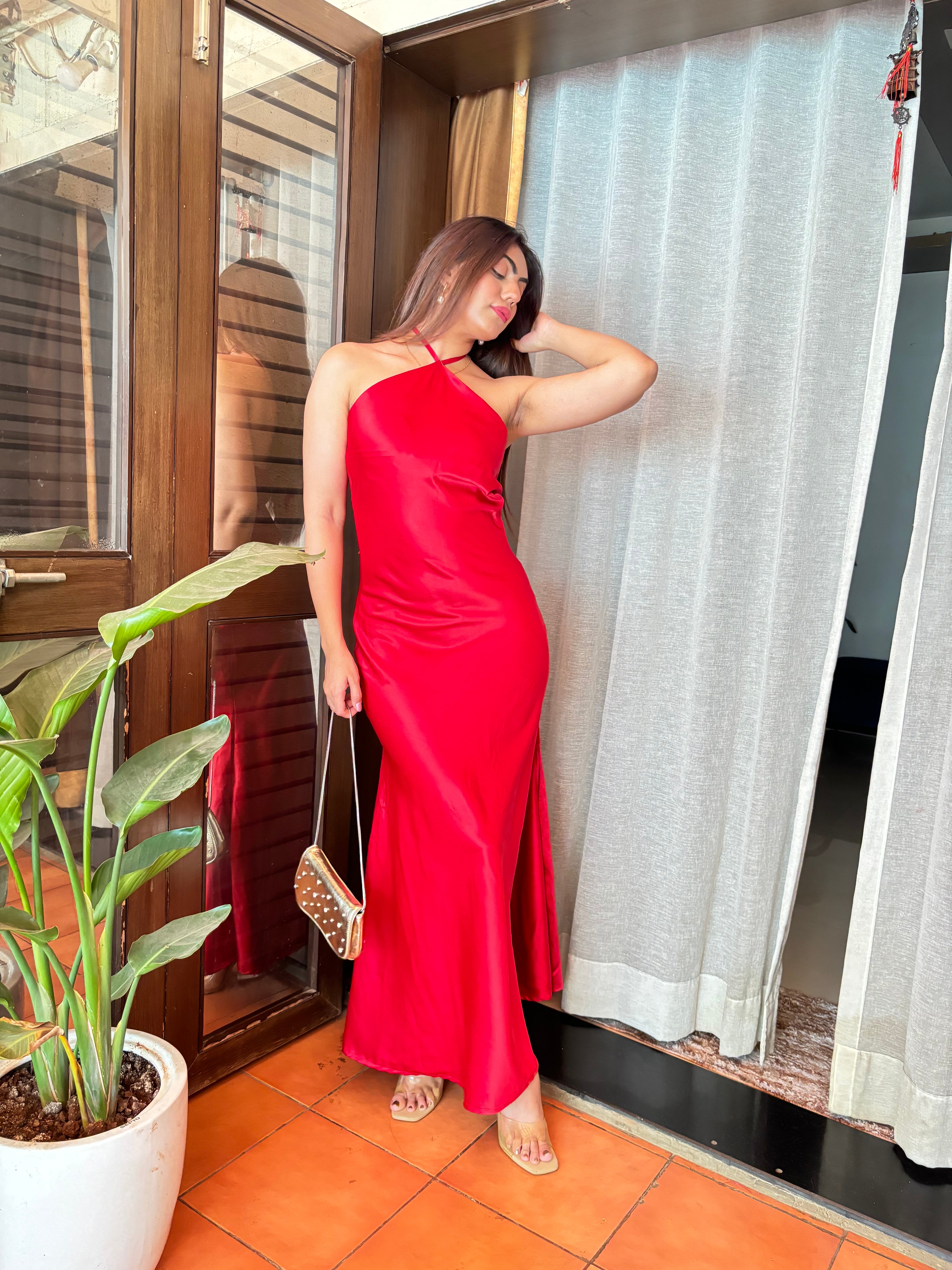 Rose Red Dress