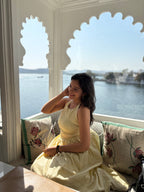 Day dream butter yellow dress