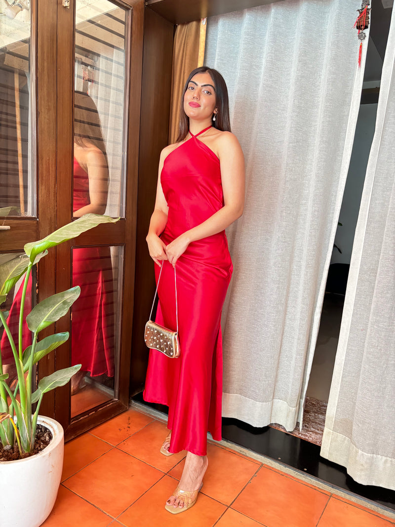 Rose Red Dress