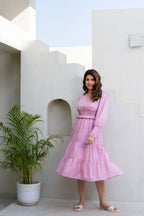 Mulmul Tiered Maxi Dress