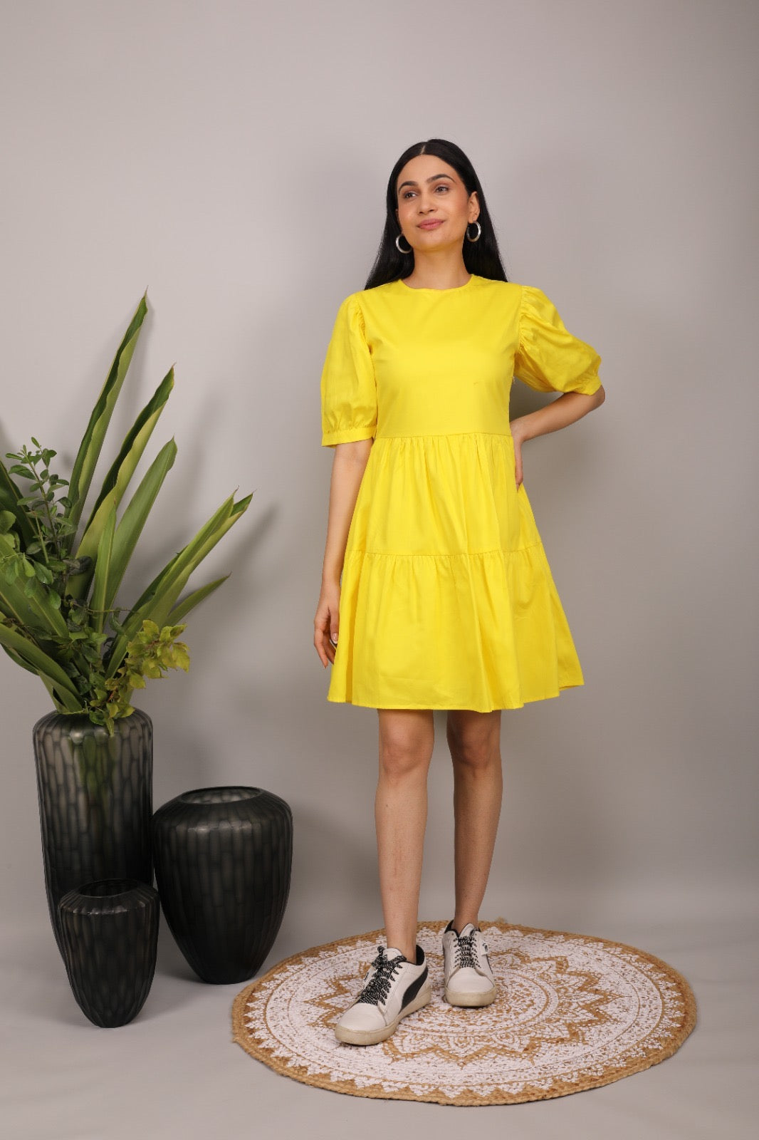 Hot Yellow dress