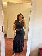 Elizabeth Black Maxi Skirt