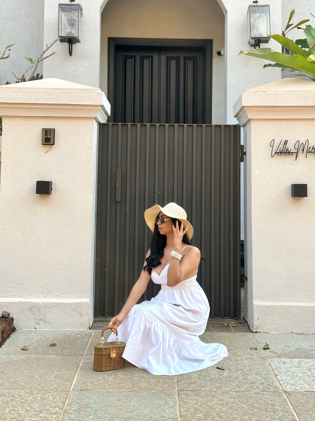 Myra White Slip Dress