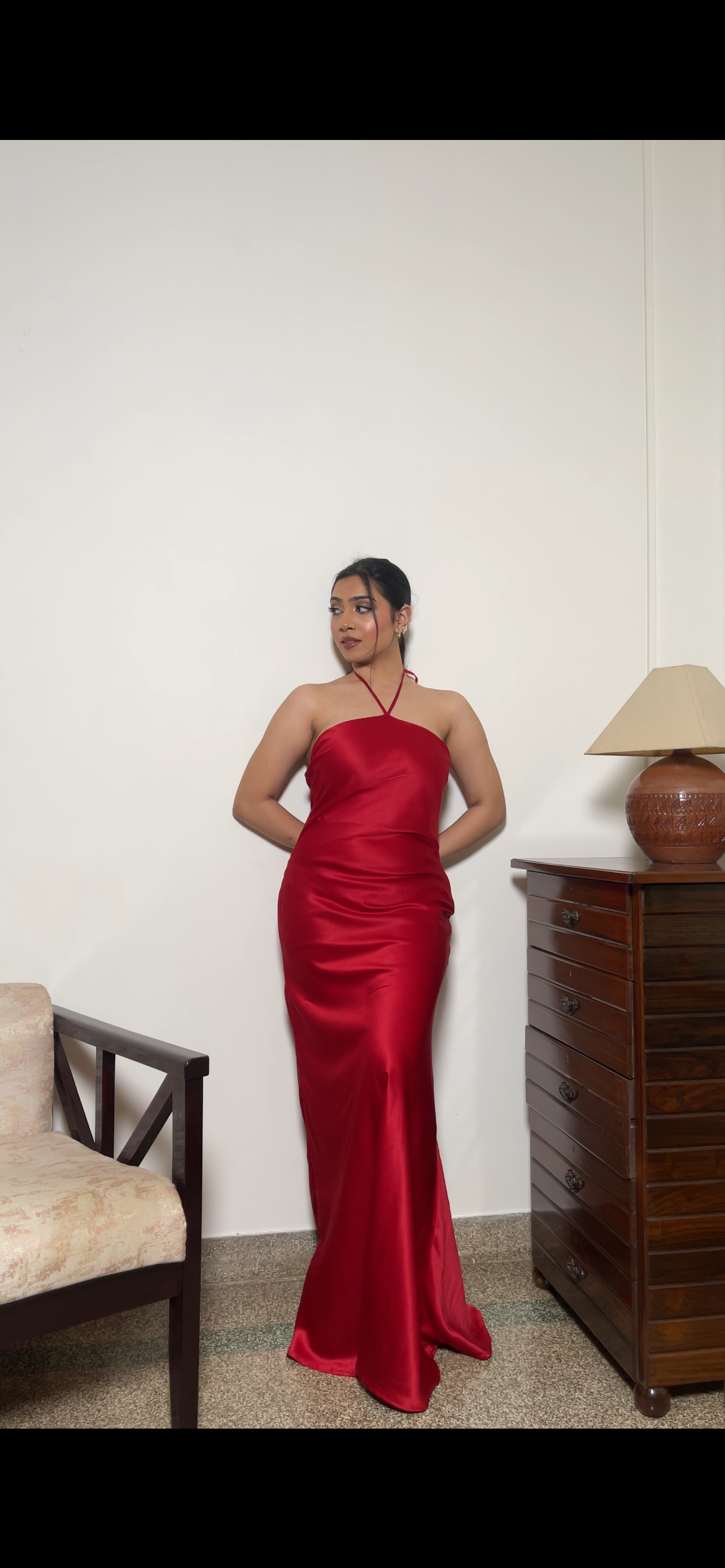 Rose Red Dress