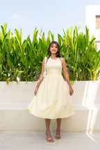 Day dream butter yellow dress