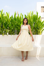 Day dream butter yellow dress
