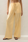 Pastel Yellow Pants