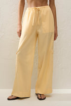Pastel Yellow Pants