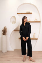 linen co-ord set Label By anuja