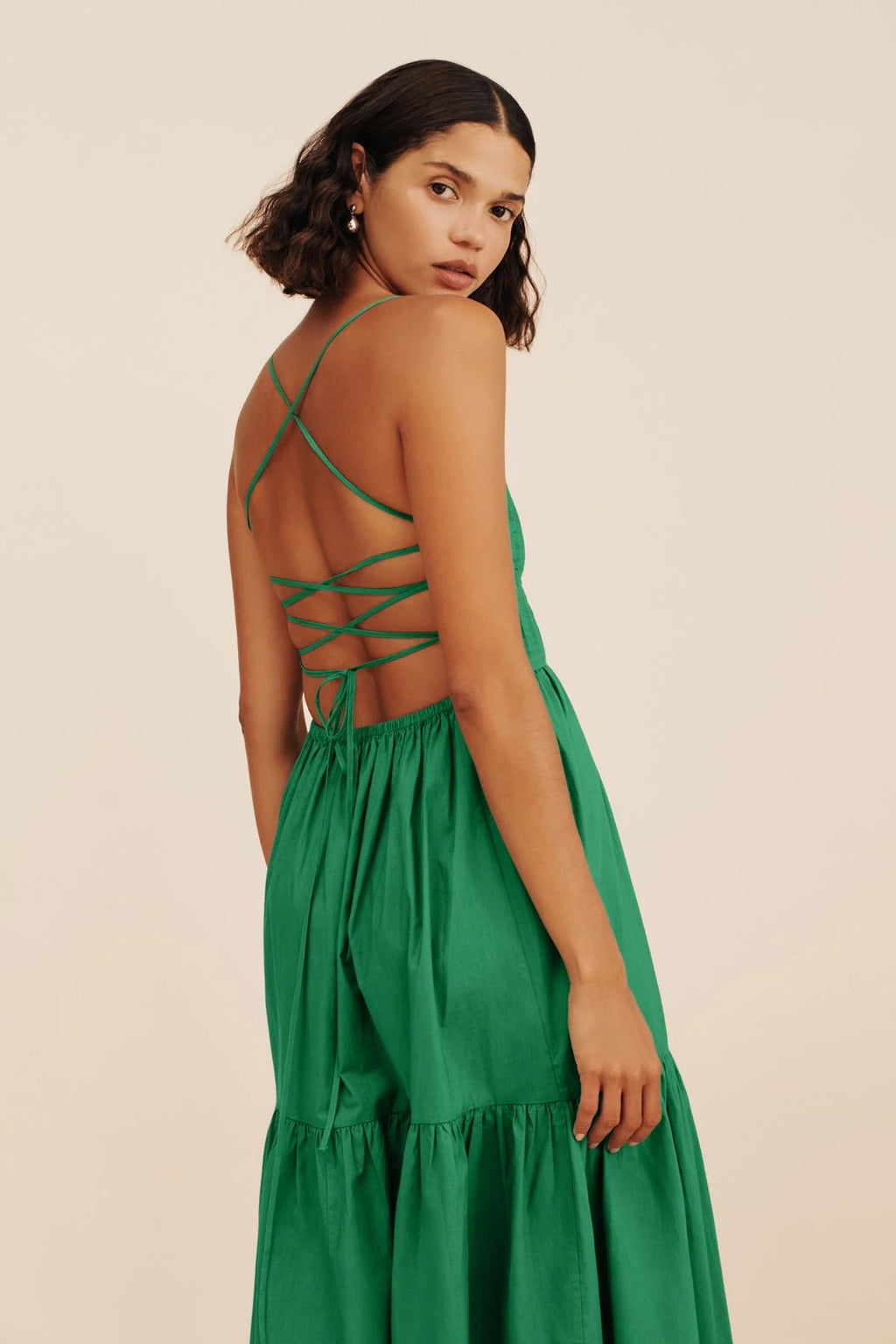 Green Dori Maxi Dress