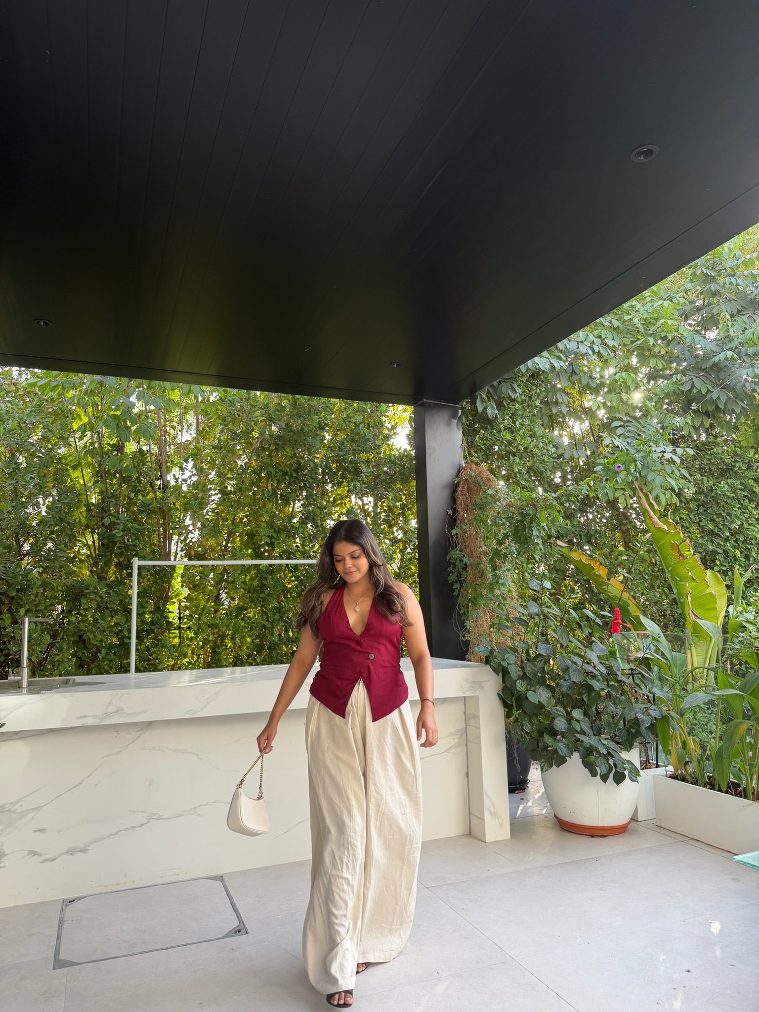 Viscose Flex Wrap Around Pants