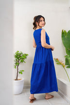 Royal Blue Summer Maxi Dress
