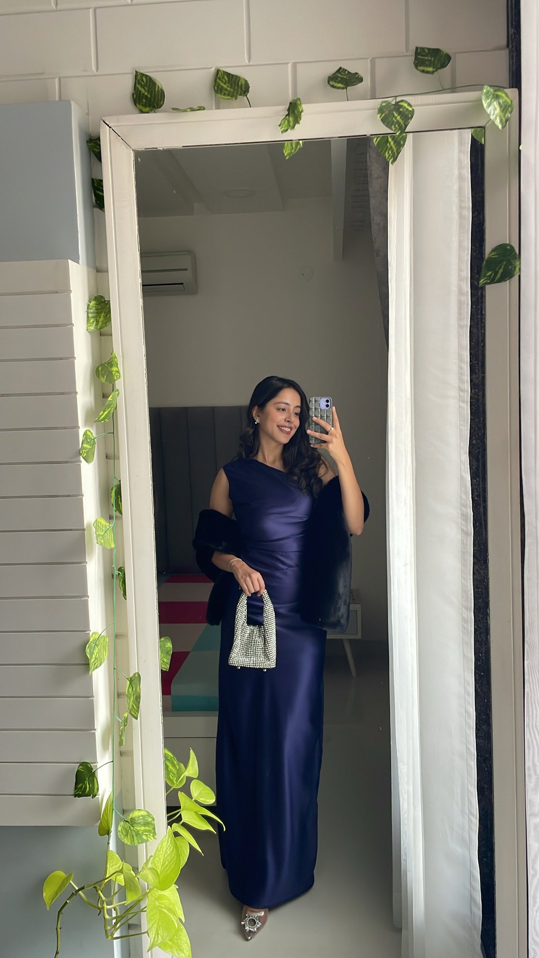 One shoulder dress for women