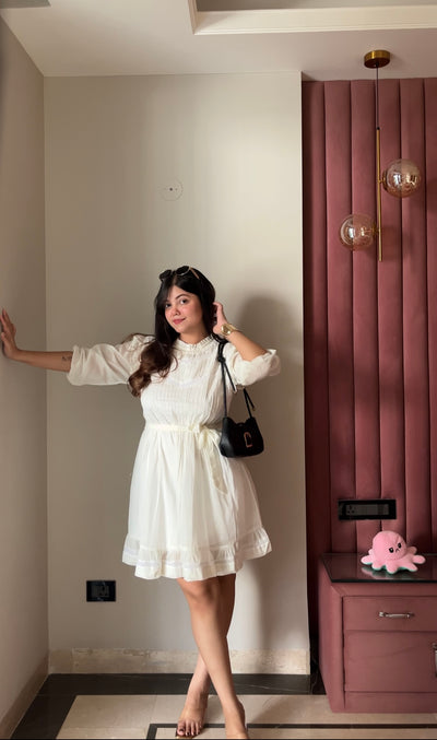White Lace Dress
