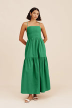 Green Dori Maxi Dress
