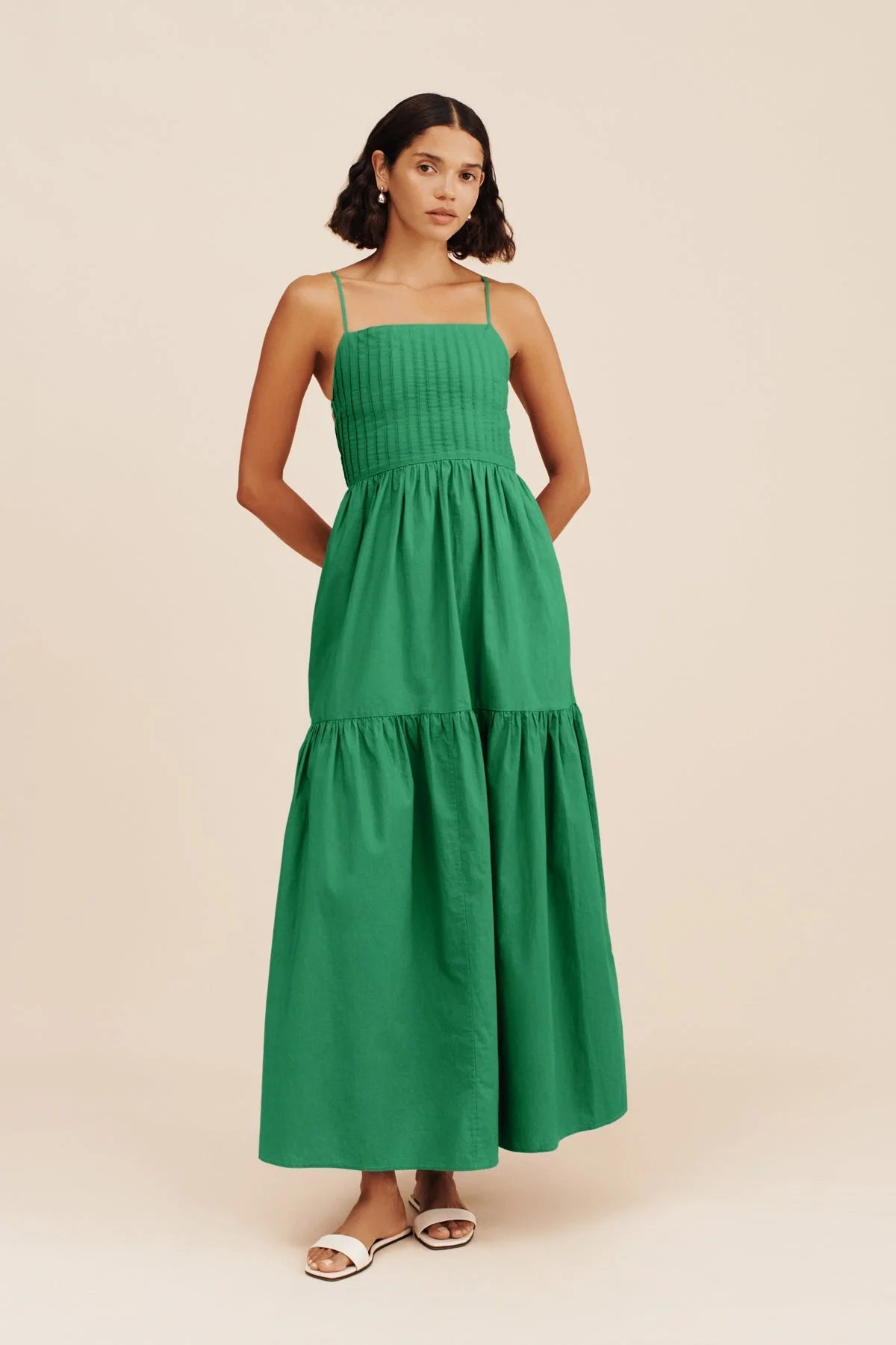 Green Dori Maxi Dress