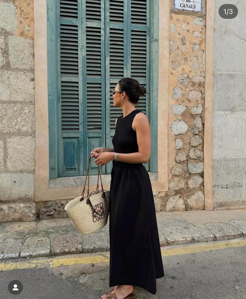 Kendall Black Summer Maxi Dress