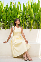 Day dream butter yellow dress