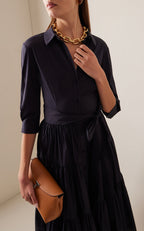 Black Knot Maxi Dress