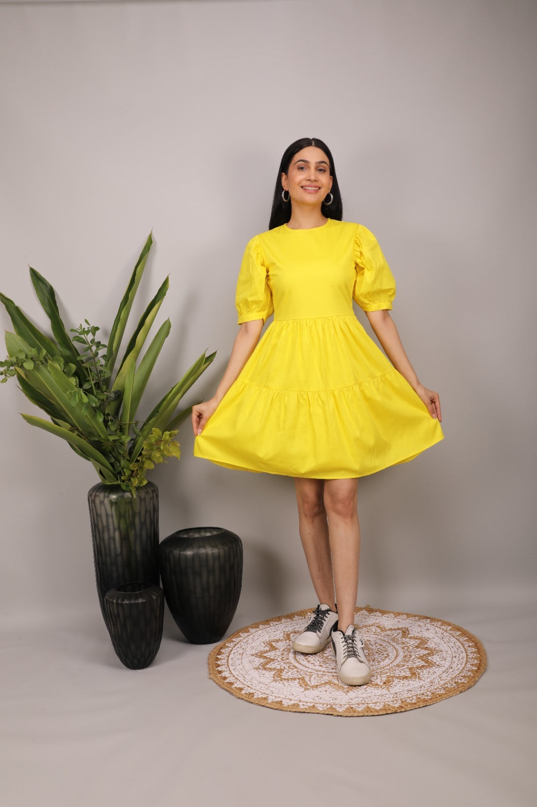 Hot Yellow dress