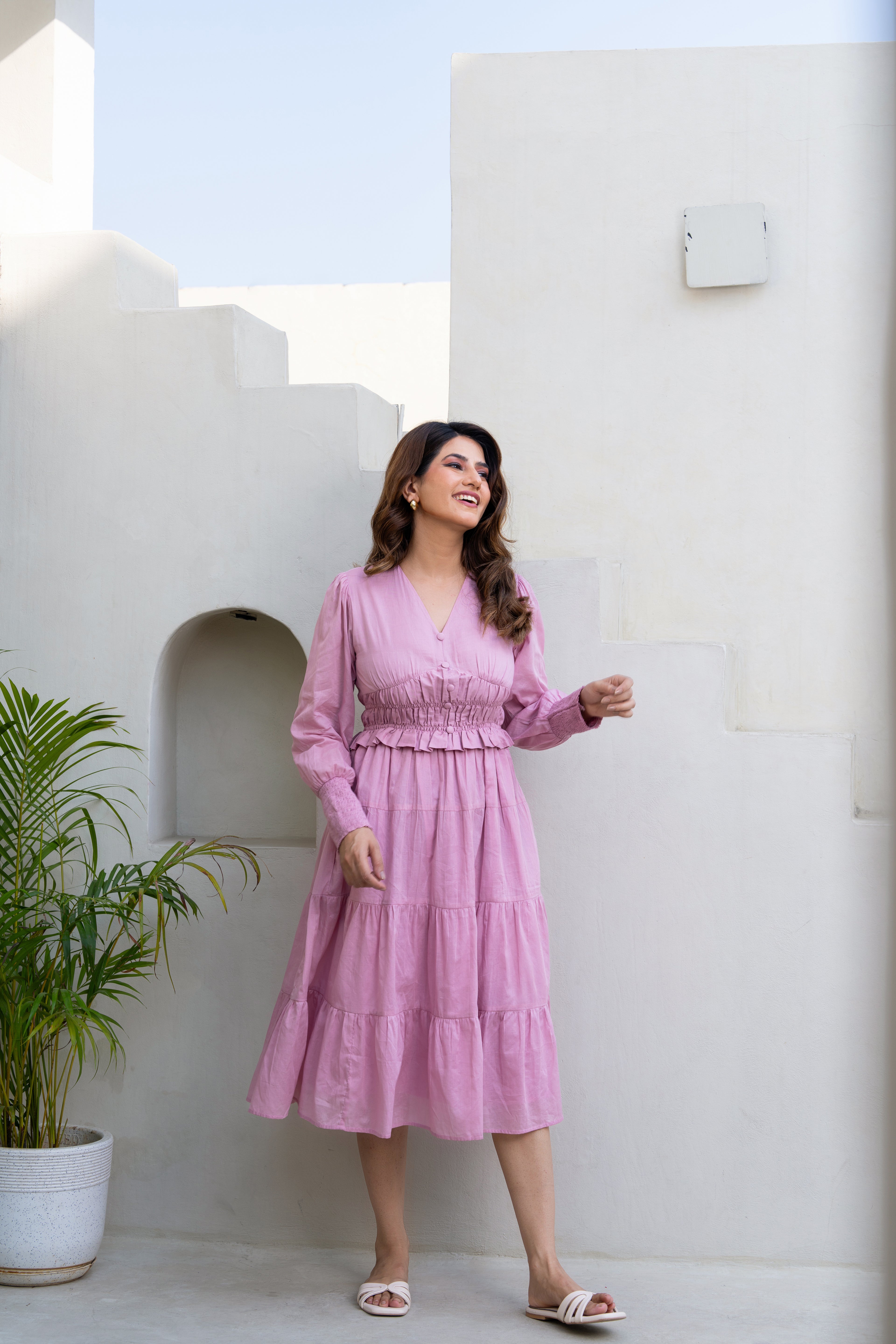 Mulmul Tiered Maxi Dress