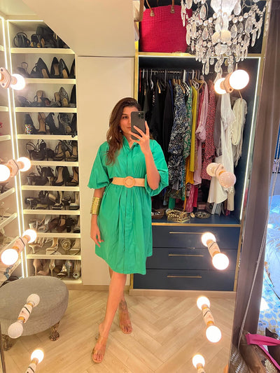 Emerald Green Dress