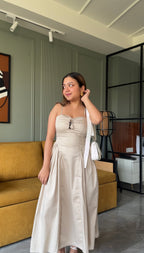 Beige Dori Dress