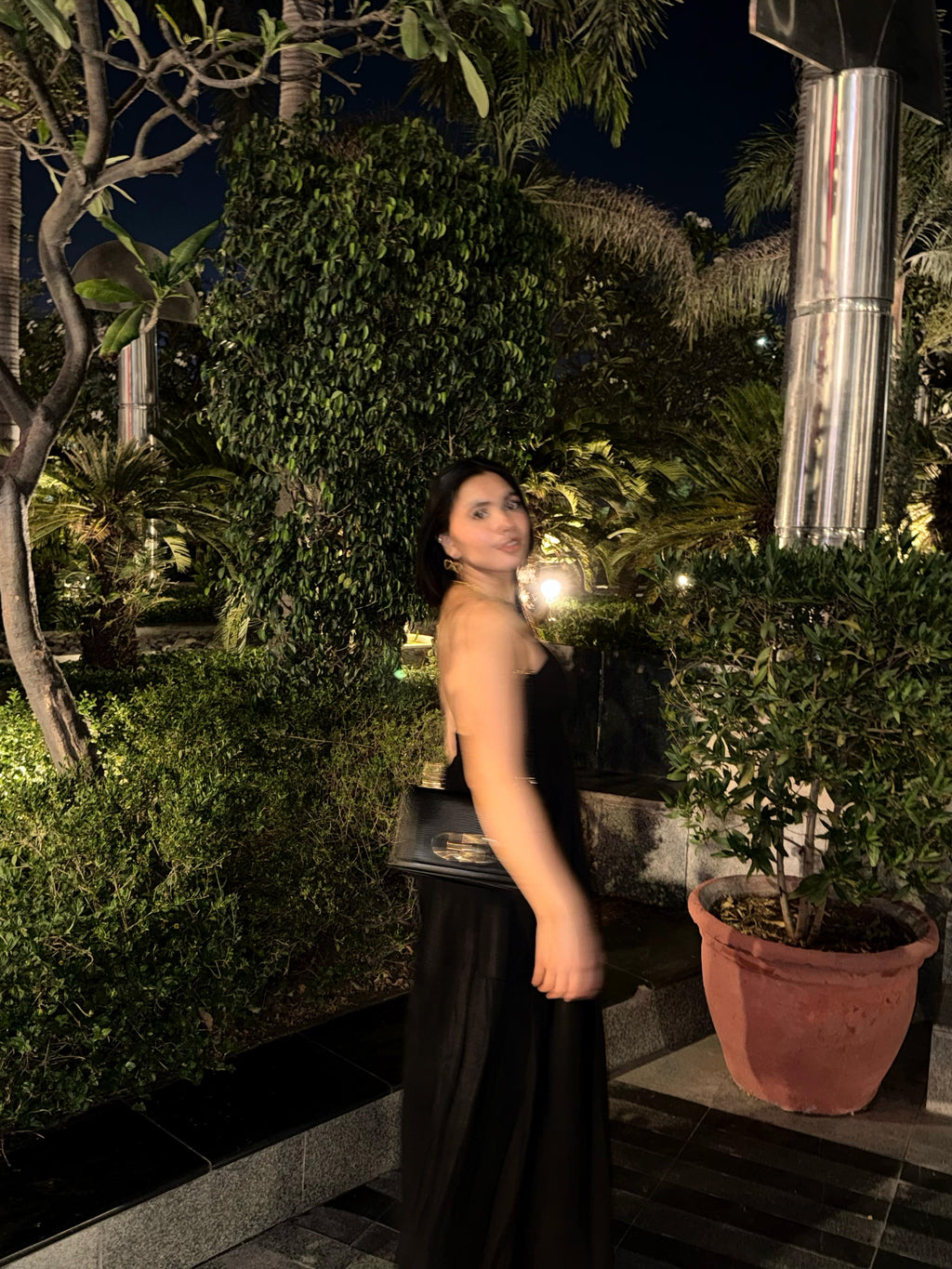 Backless Elastic Long Maxi Dress