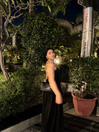 Backless Elastic Long Maxi Dress