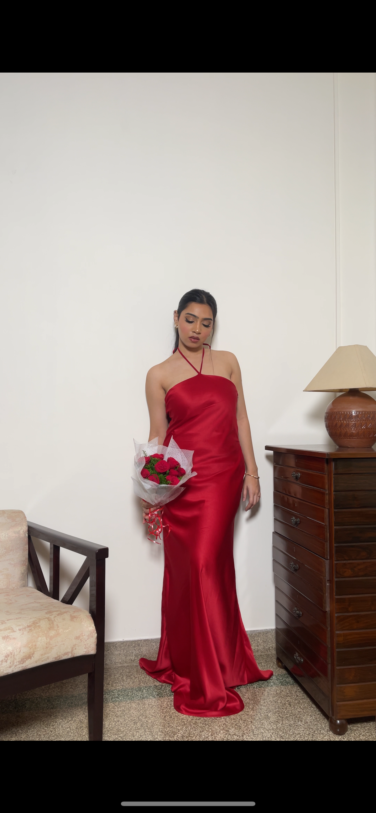 Rose Red Dress