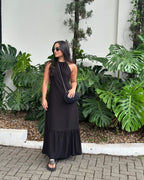 Mulmul Black Maxi Dress